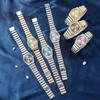 Light Luxury Calendar Room Gold Steel Belt Watch Niche High-End Bamboo Belt Watch Women'S Waterproof Quartz Watch