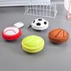 Creative Sports Series Mini Storage Bag Basketball Football Silicone Coin Purse Bag Pendant For Coin Key Storage Earphone Box