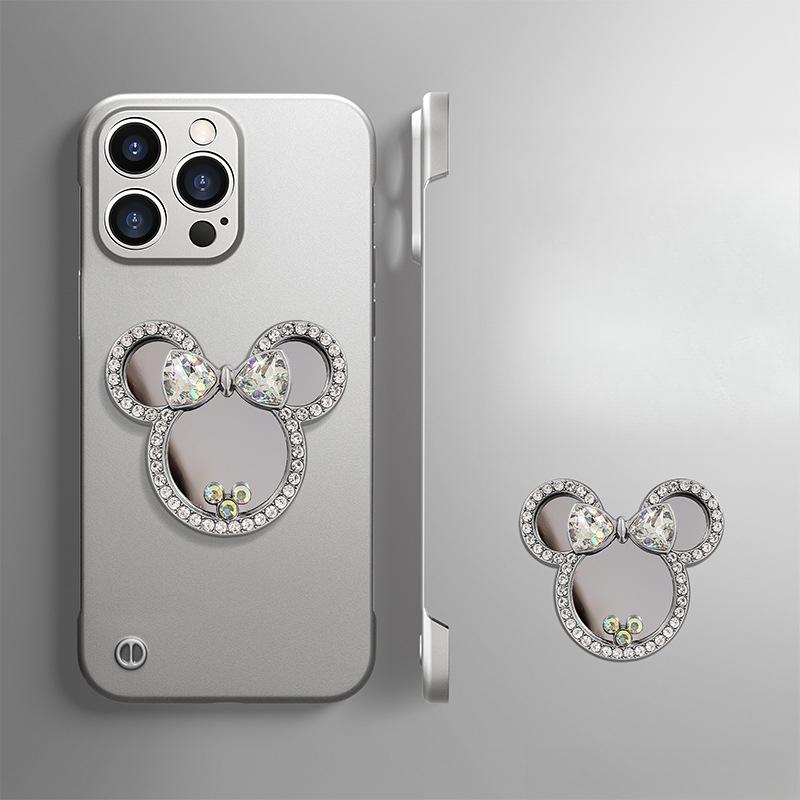 Mouse Mirror Bracket Suitable for IPhone16 IPhone Case 15promax Ultra-thin Frameless 14 Half Pack 13