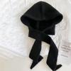 Warm Knitted Hooded Hat Windproof Neck Collar Scarf Cap Korean Balaclavas Cap  Beanie