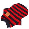 Dog Striped Pullover 2 Legged Soft Comfortable Breathable Pet T Shirt Clothes for Spring Summer Red Blue