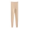 Women's Autumn & Winter Cashmere Knit Base Layer Pants - Soft, Comfortable, Warm, Solid Color, Striped Versatile Fashion.