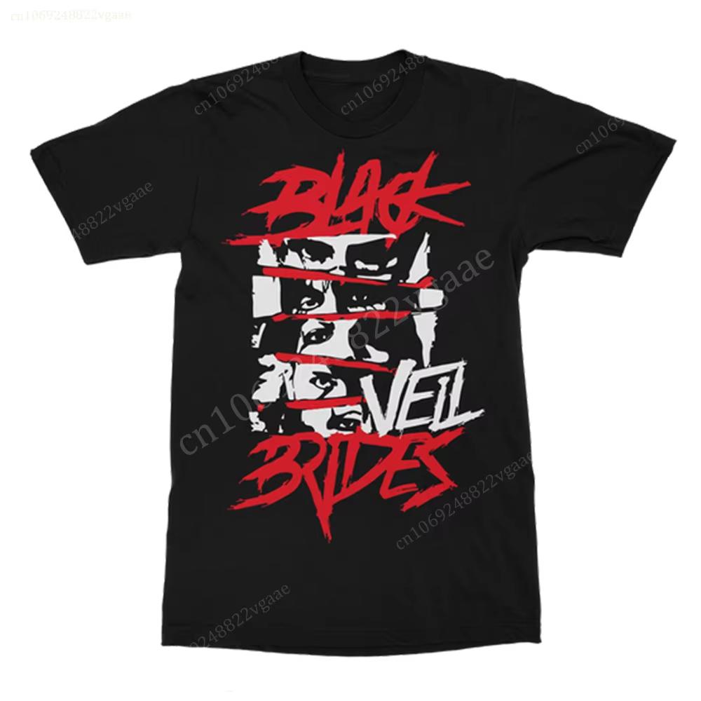 Summer Black Veil Brides T Shirt Men Cotton Women Vintage Short Sleeve Kids Tee Shirt Oversized Tops