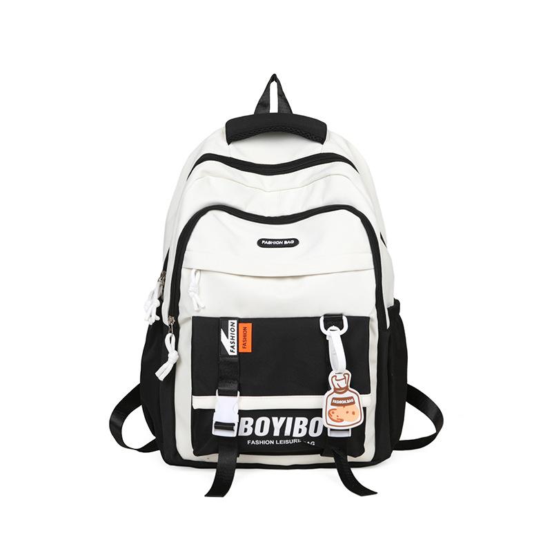 Schoolbagins Japanese junior high school large-capacity schoolbag female college student niche backpack simple versatile computer backpack male
