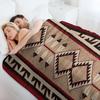 Die Ewige Navajo-Muster Überwurfdecke Ganzjahres Weiche Leichte Decke für Zuhause