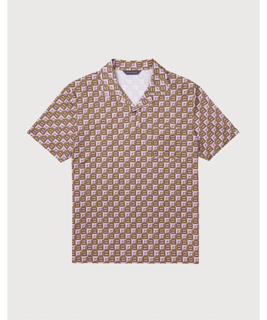 BRUNOBAFFI Signature Open-Neck T-Shirt_Mnuas3M2411