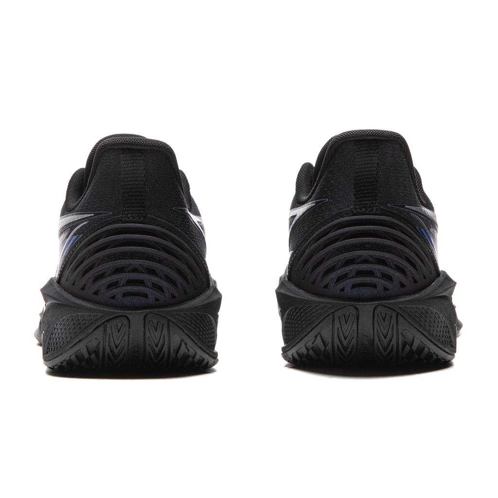 Li Ning Light Speed 4 Dämpfung Rutschfest Rückprall Niedrig geschnittene Basketballschuhe Herren Schwarz Blau ABPW011-8