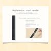 Detachable Portable Cosmetic Brushes Set With Box Eyeshadow Brush Face Cosmetic Tools  Travel Use