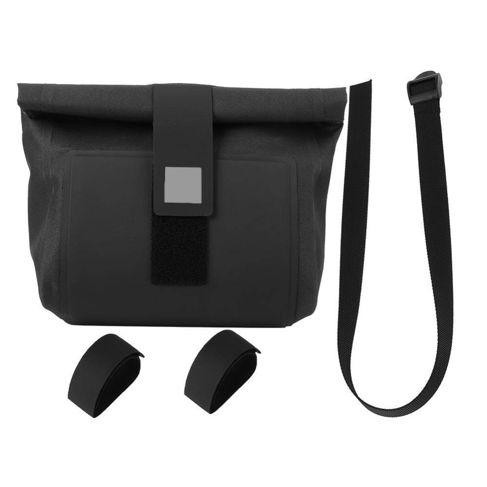 Waterproof Bicycle Handlebar Bag 2L Capacity Bike Storage Bag Durable Cycling Bag  Outdoor Storage