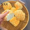 Healing Ornament Simulated Food Toy Slow Rebound Bread Design Stress Relief Fake Reliever Realistic Texture Color Soft Silicone Decompression Desktop