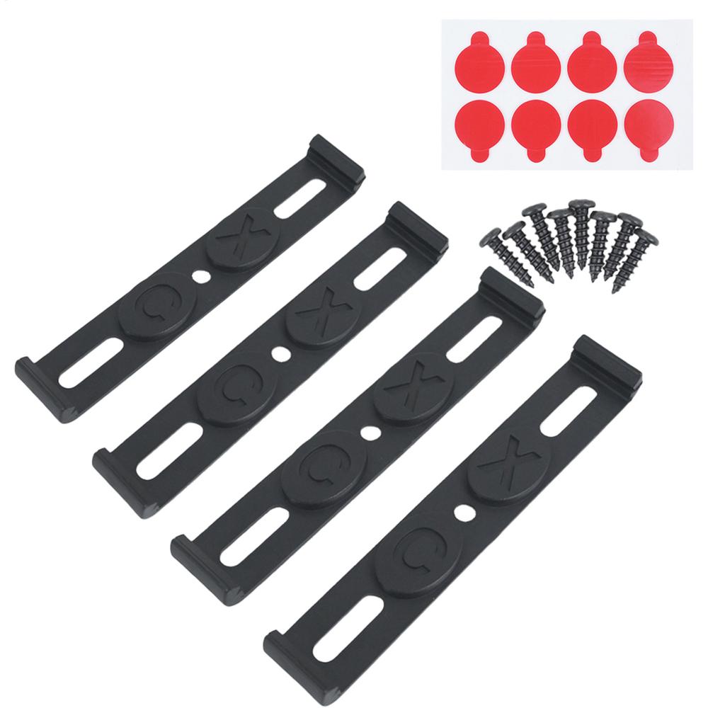 License Plate Frame 4PCS Weather-Proof Car Tag Holder Car Tag Frame for Front and Rear Car Tags Exterior Car Accessories