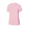 FILA Dopamine Casual Slim Fit Knitted Short Sleeve T-Shirt Women T-Shirts Pink A11W513102FPK