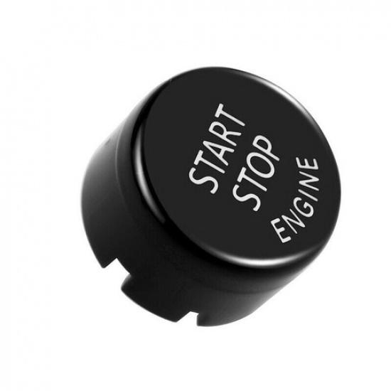 Start Stop Engine Button Switch Cover For BMW 5 6 7 F01 F02 F10 F11 F12 Black