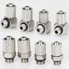 10 Stück Außengewinde Mikro-Schnellverschluss 3mm 4mm 6mm Außendurchmesser M3 M4 M5 M6 Luftschlauchverbinder Messing Mini-Druckluftschlauchverbinder