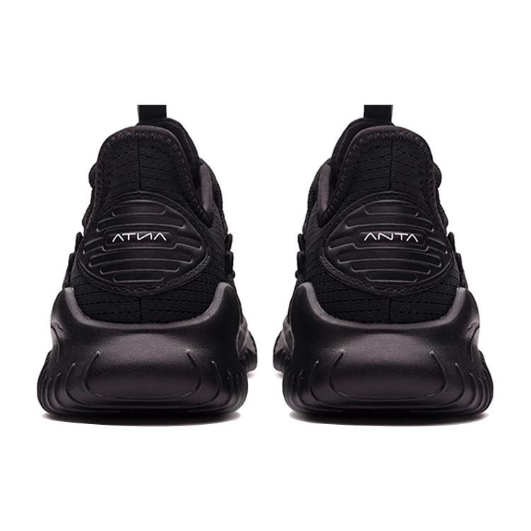 New Anta Running Collection Low Top Running Shoes Women's Black 12935567-5