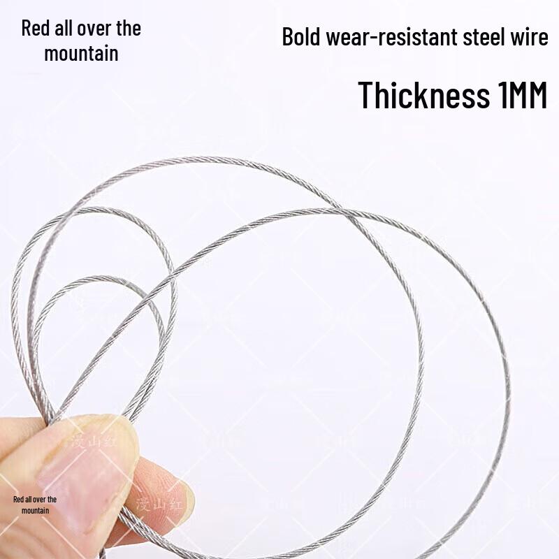 Reinforced Retractable Anti-Loss Keyring Lanyard