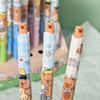 6pcs Creative Capybara Neutral Pen Cute 0.5mm Black Ink Signature Pens Stationery Gift School Writing Supplies