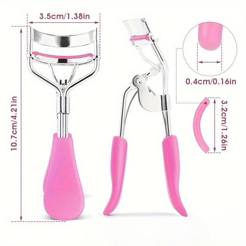 1PC Professional Eyelash Curler, Long-Lasting Lash Curling Tool for Natural Curl, Ergonomic Makeup Tool for Women,Non-Slip Grip