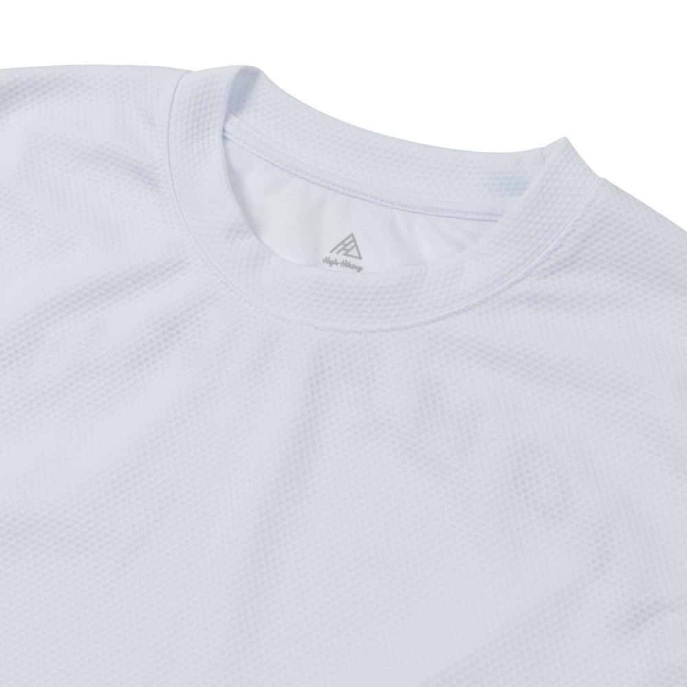 Haihaiking Waffle Long Sleeve T-Shirt (White)