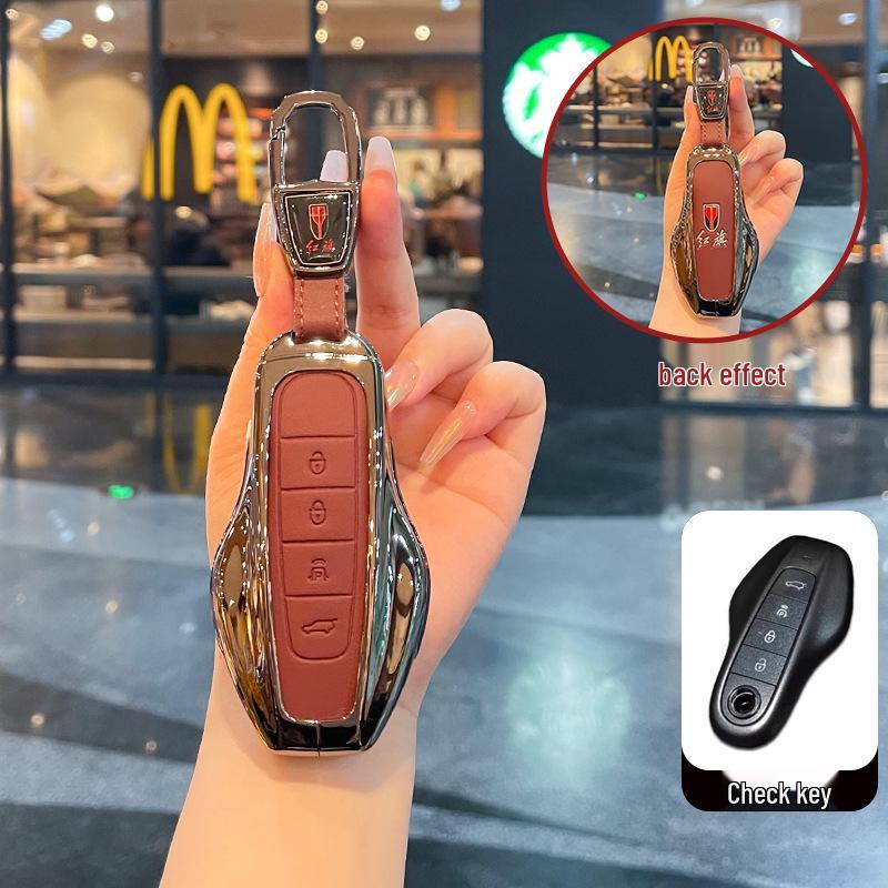 2026 Hongqi HS6 PHEV Key Case NFC Card Protective Shell for All Genders