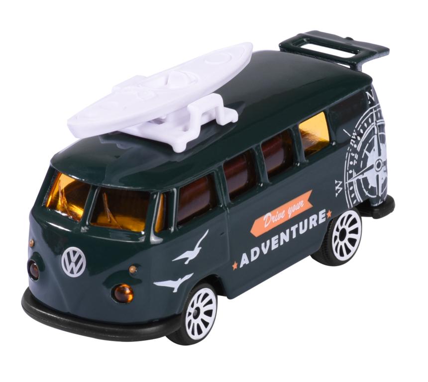 Majorette Vw Volkswagen Transporter T1 Zielony Z Białą Deską 243A-8 1:59