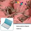 Sewing needle box Magnetic needle box Magnetic needle storage box Portable pin holder sewing needle storage box