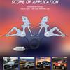 Funny USB Beauty Girl LED Light Car Rear Windshield Decorative Light High Brightness Wick Car Spoof Decoration