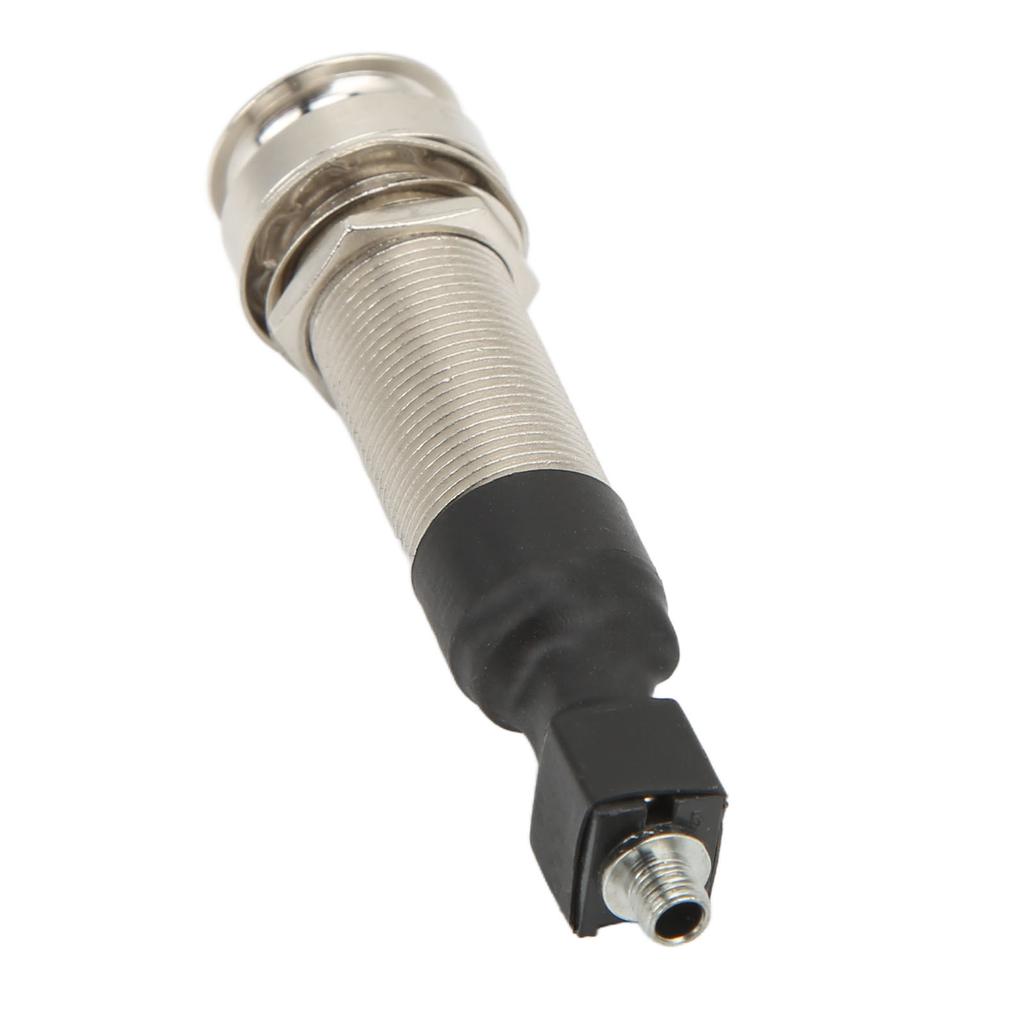 2.5mm Input 1 4in Output End Pin Jack Guitar Pickup Sound Hole Metal Adapter Replacement