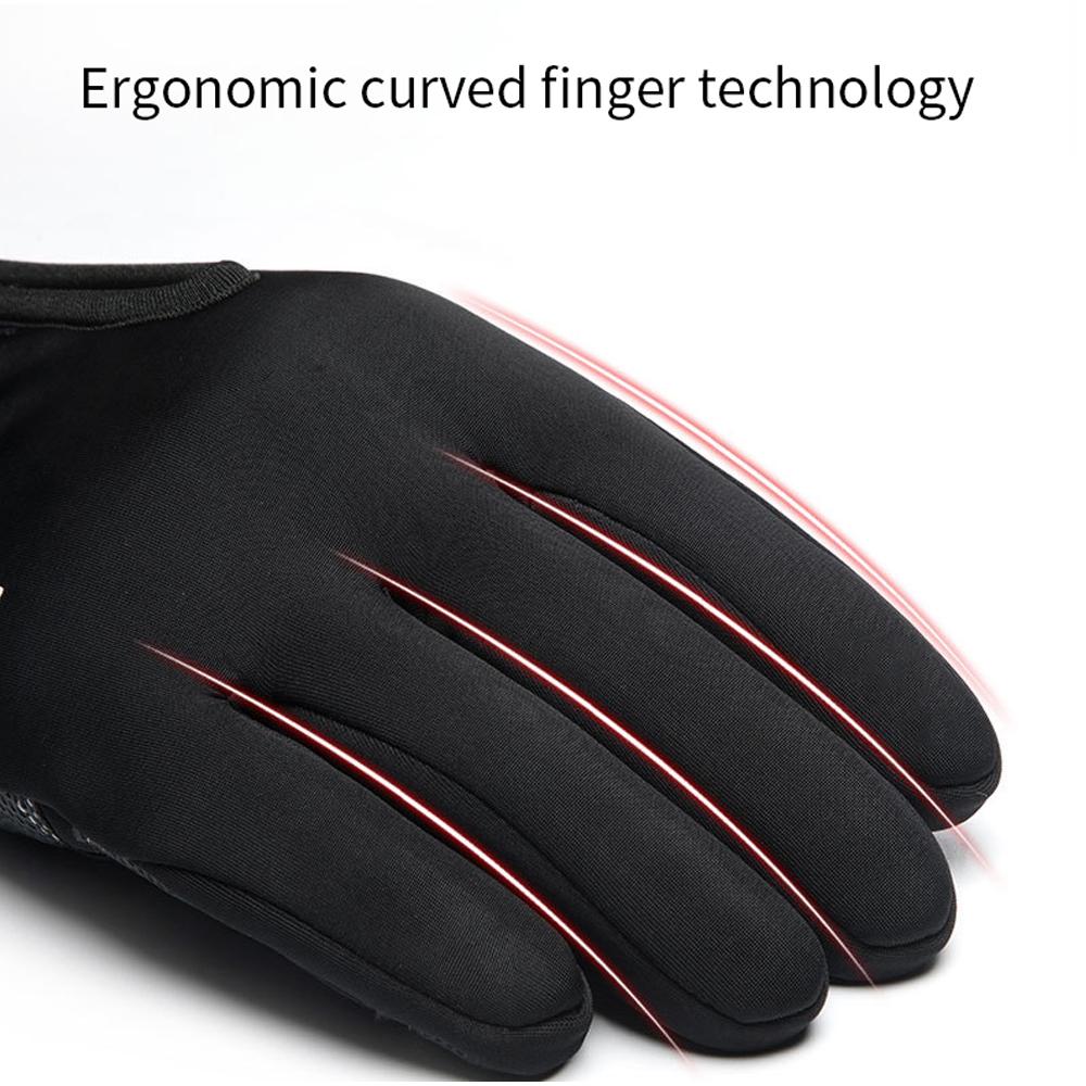 Motorcycle Gloves Winter Thermal Fleece Lined Winter Cold-proof Full Finger Military Glove Waterproof Riding Accesso