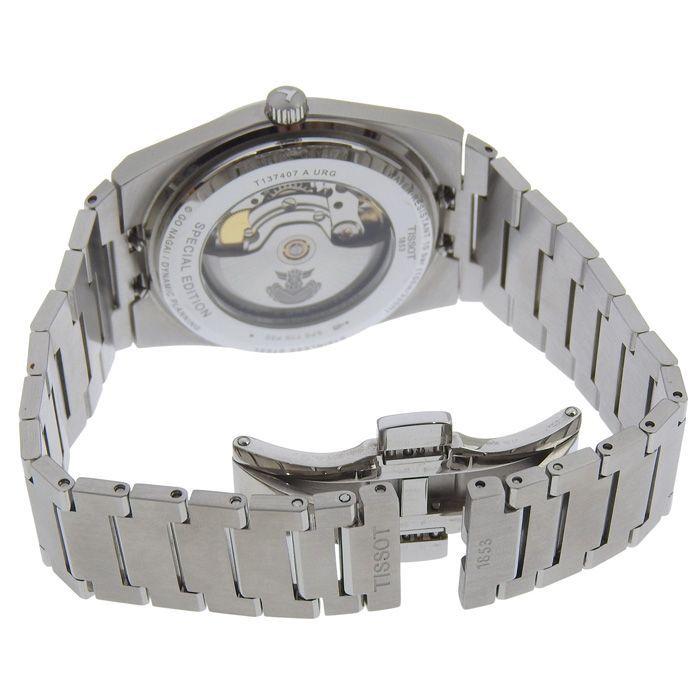 Used TISSOT PRX UFO Robo Grendizer T137.407.11.041.02 Navy Dial SS Stainless Steel Watch Automatic Men's Free Shipping 240101828006 