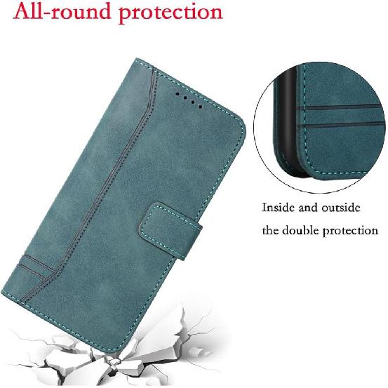 

Чехол-кошелек для Samsung Galaxy A50, Чехол для Galaxy A50 с держателем для карт, Кожаный откидной чехол с подставкой, Магнитная полная защита, Совместимый с синий