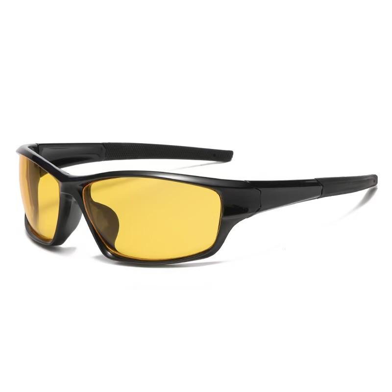 New European and American driving night vision goggles outdoor sports cycling sunglasses fashionable windproof sand shade goggles