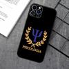 Psychologist Profession Psychology Phone Case For iPhone 16,15,14,13,12,11,XS,XR,X,8,7,Pro,Max,Plus,mini Silicone Black Cover