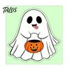 Creative Indoor Outdoor Wall Art Halloween Glow-in-the-Dark Stickers, Cute Cartoon Pumpkin Ghost Decals, Waterproof Glow in The Dark Stickers