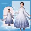 Agture Frozen Elsa Dress for Kids, Princess Costume for Girls, Perfect for Halloween, Birthdays, Parties, Shichi-Go-San, and Christmas Surprises.
