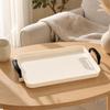 Rectangular Serving Tray with Handles Impact-Resistant