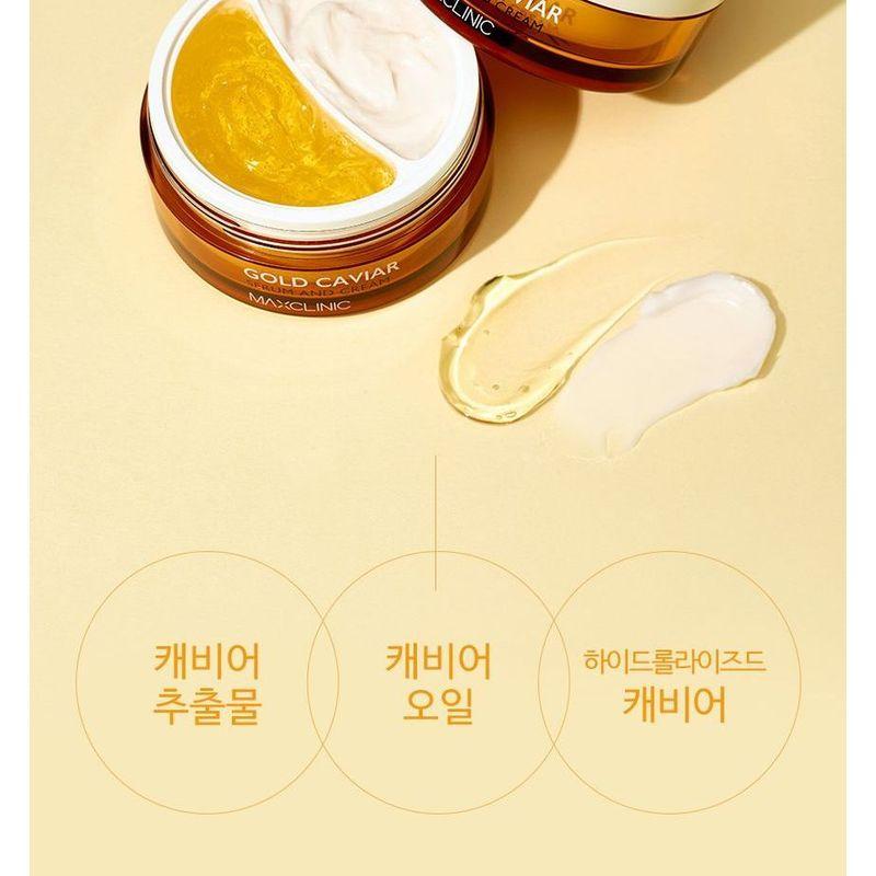 MAXCLINIC Gold Kaviar Serum und Creme