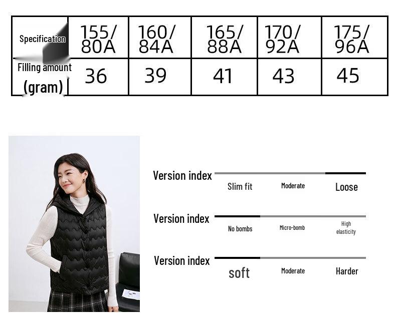 Mark Fairwhale Women's Hooded Lightweight Down Vest