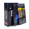 Tarot Cards For Beginners With Meaning On Them, 78pcs-Cards Pocket Size Tarot Learning Deck, Oracle Divination Board Game