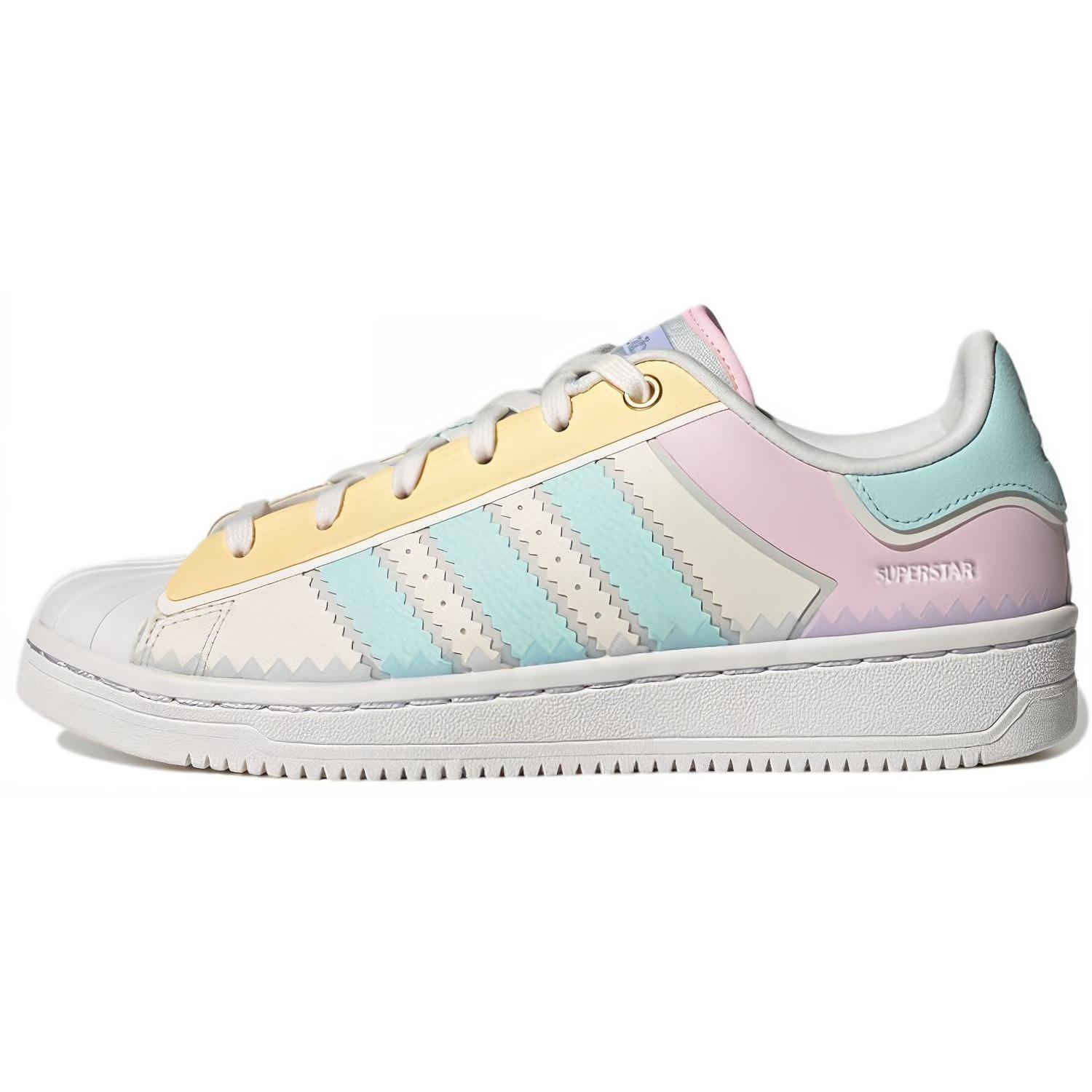 (WMNS) adidas Superstar OT Tech White Halo Mint Pink Women s H05637 EU 38