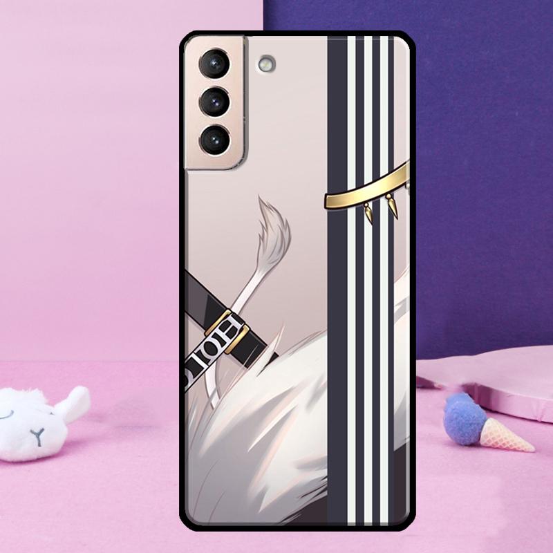 Anime Hololive Phone Case For Samsung Galaxy S24 Ultra S25 Ultra S9 S10 S20 S21 S22 Plus S23 S24 FE Cover