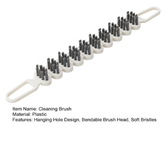 Brosse de Nettoyage Robinet Fissure Carrelage Évier Brosse avec Poils Doux Flexibles Nettoyeur d'Écart Étroit Fenêtre Rails Outil de Nettoyage