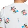 Nike Casual Sports Embroidered Cartoon Pattern Printed Round Neck Short Sleeve T-Shirt Kids Tops White DQ3856-100