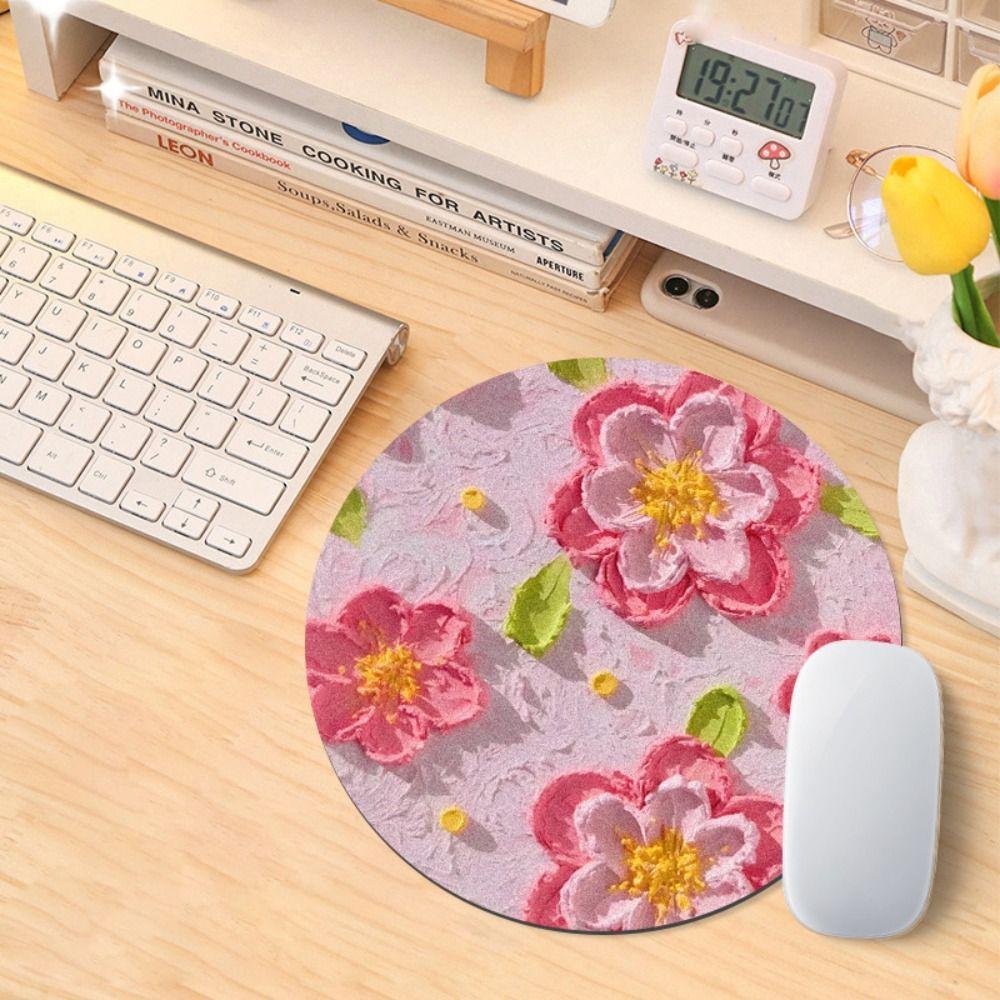 Rubber Mouse Pad Waterproof Computer Keyboard Pad Multipurpose Office Desk Pad  Office