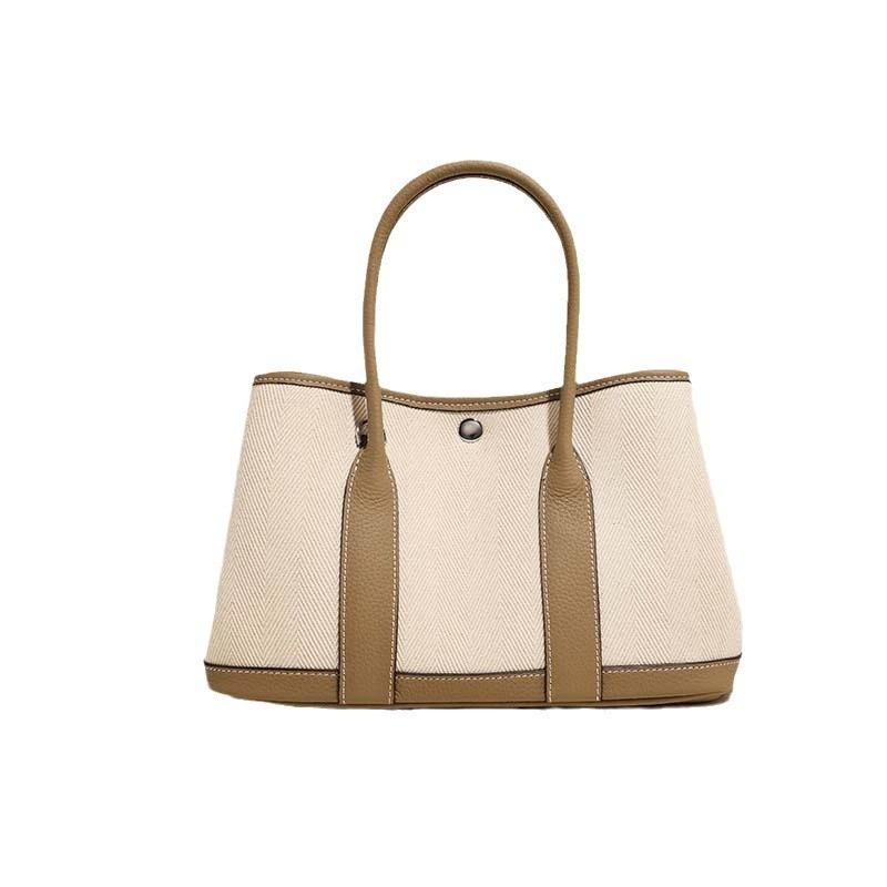 2024 Neue Damen Tasche Einzel Schulter Schräg über Körper Tragbare Canvas Gartentasche Tragbare Einkaufstasche Beuteltasche