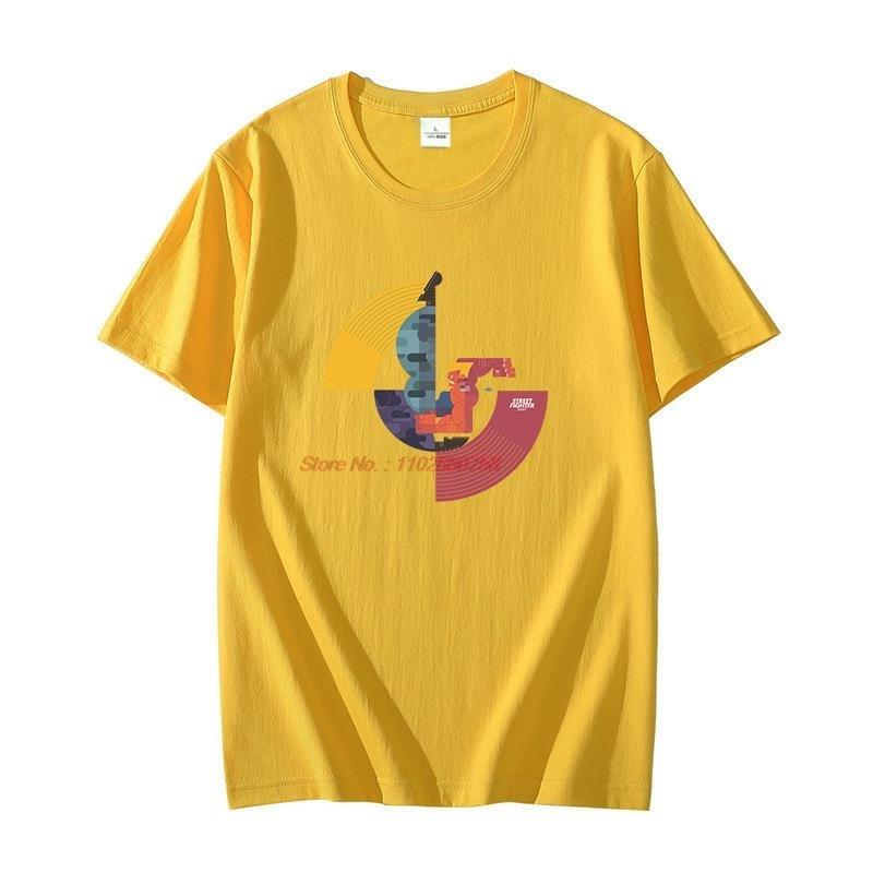 Arcade Game Harajuku Graphic T Shirts Oversized Tshirt Unisex Cotton Summer Fashion Short Sleeve Tshirts Unisexs Clothing