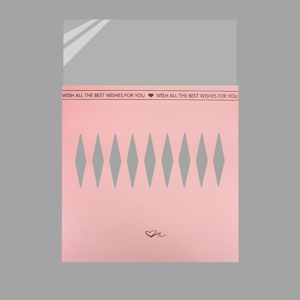 10 Peças Sacos Românticos para Embrulho de Flor Única Saco para Embalagem de Buquê Celebração de Casamento