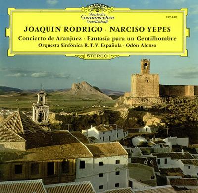 LP Record JOAQUÍN RODRIGO / NARCISO YEPES / O - Concierto De Aranjuez / Fantasia Pa 139440 Deutsche Grammo 1969 UK Classical Used