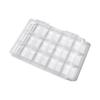 12/21/24 Grids Nail Art Organizer Box Glitter Rhinestones Gems Storage Case Box DIY Jewelry Beads Embroidery Organizer Container