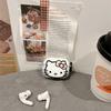 Airpods 1 /2 Generation Cartoon Kt Cat Bluetooth Headset Cover Soft Protective Case Airpods Pro Transparent Silicone Buckle
